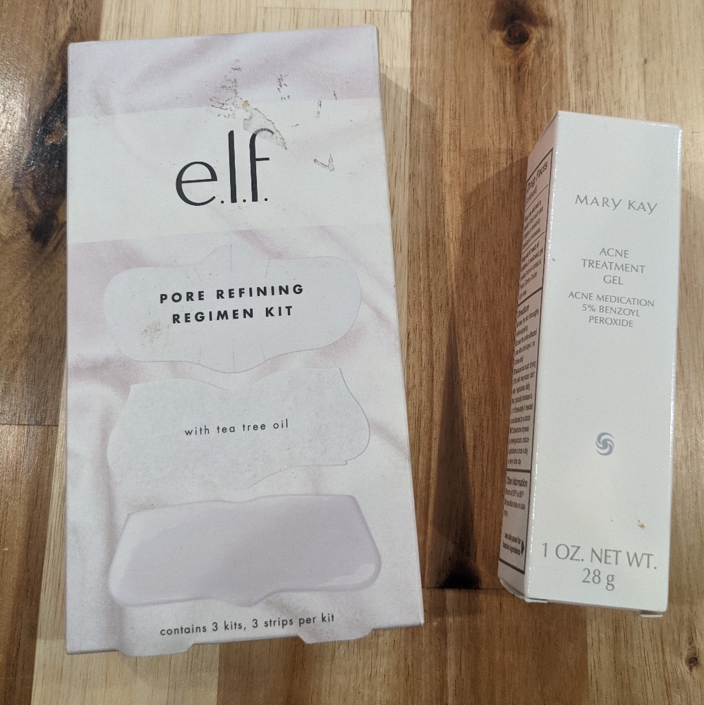 Mary Kay & E.l.f Acne treatment Pore  refining kit